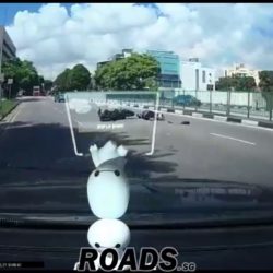 Rider got side swiped