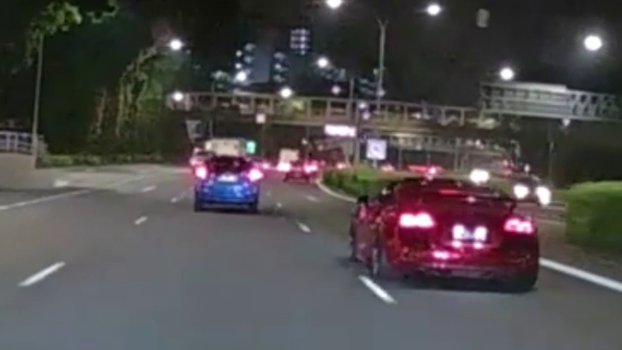Audi R8 hit and run