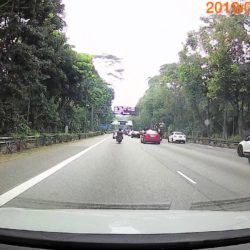 No visual Accident involving trans cab and motorcycle