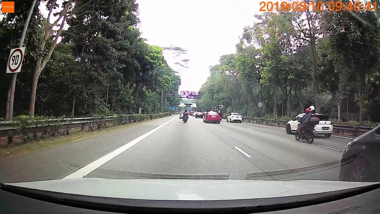 No visual Accident involving trans cab and motorcycle