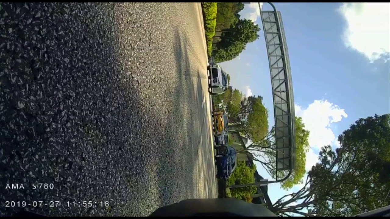 SML4870L Accident between bike and toyota altis