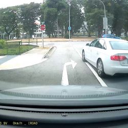 SKV7094L Audi Reckless Driving Against Traffic