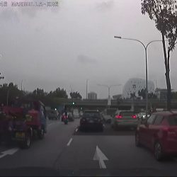 cannot tell beating red light nearly crash into ambulance
