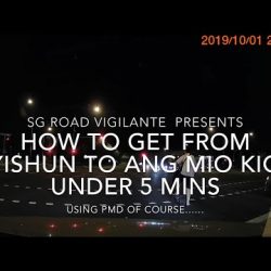 Illegal PMD riding at 50-70 kph without lights and on the road