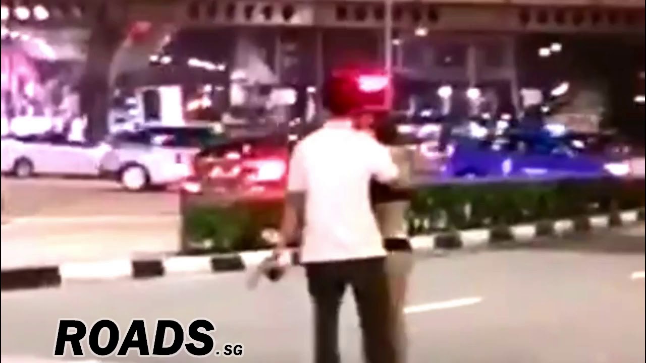 Woman strips naked in public