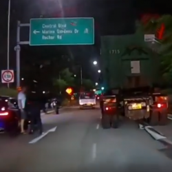 audi police stop