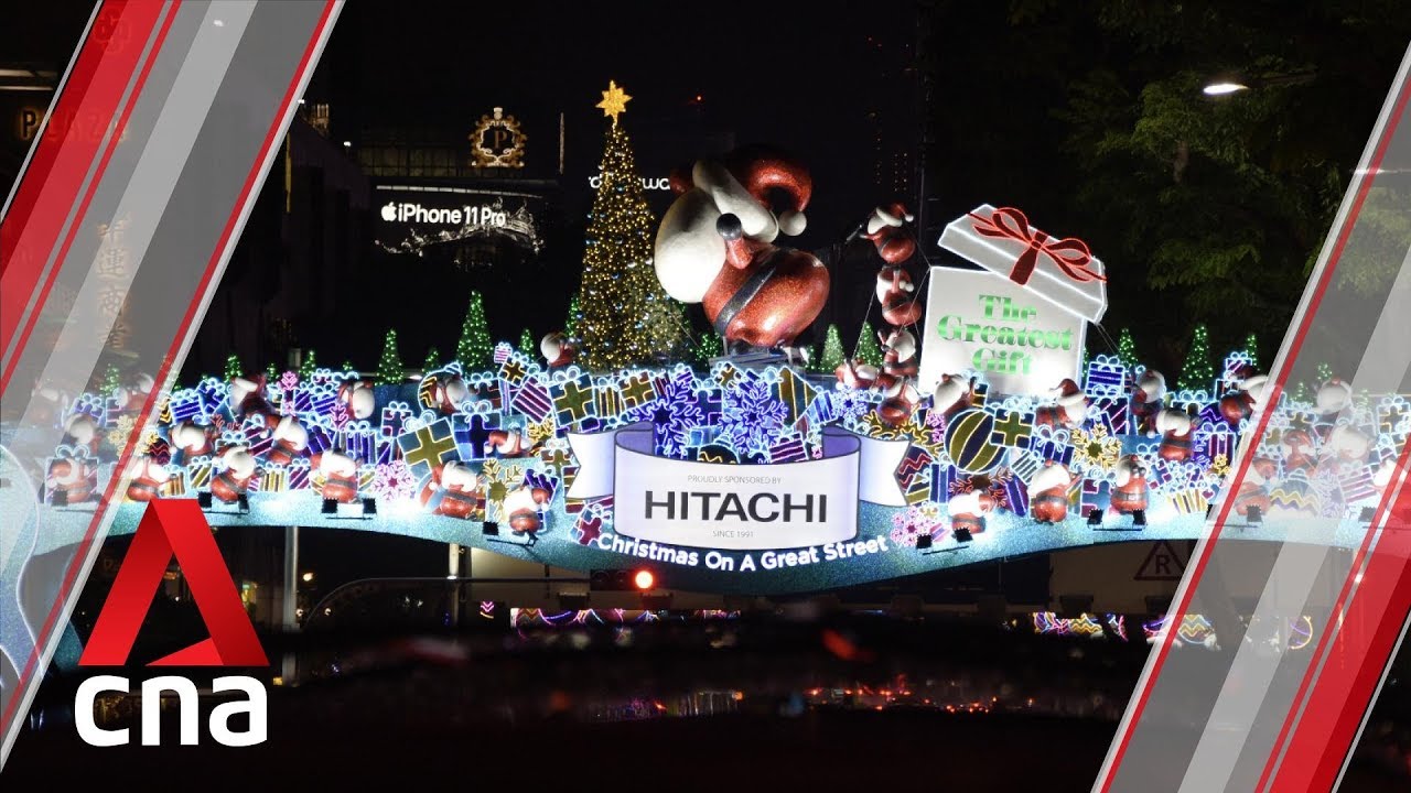 Orchard Road Christmas Light Up