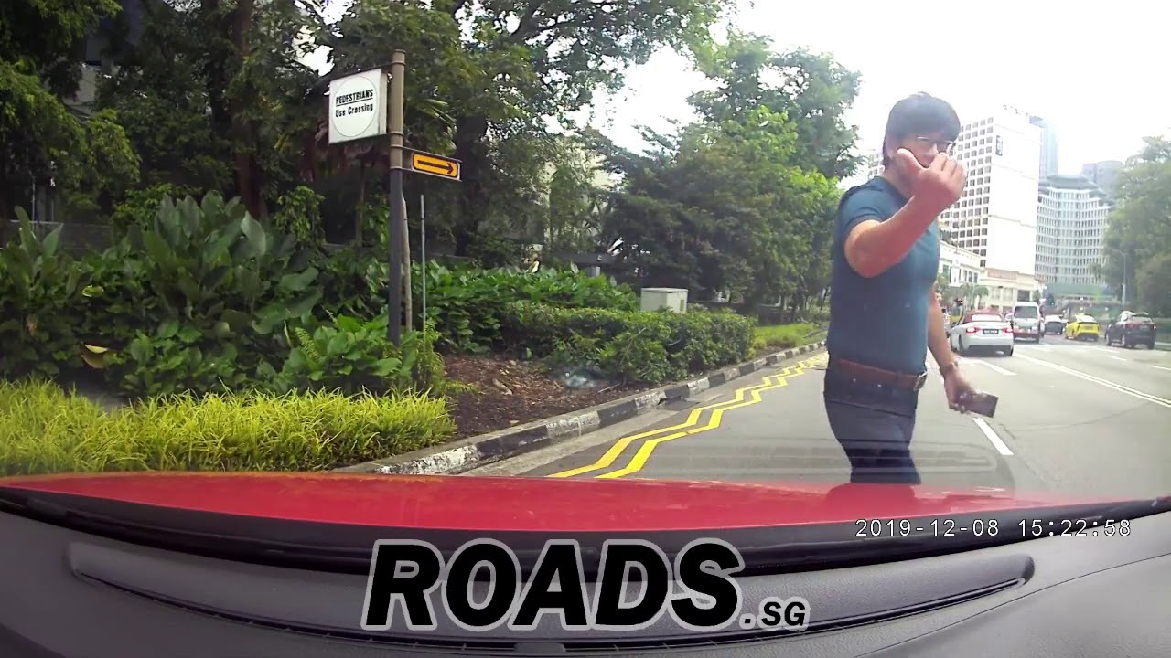 Road rage driver SLF9038J punching my windows