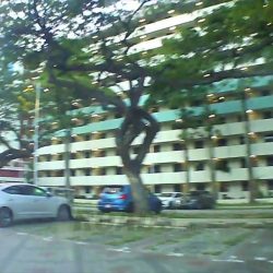 E-bike treating carpark like a playground
