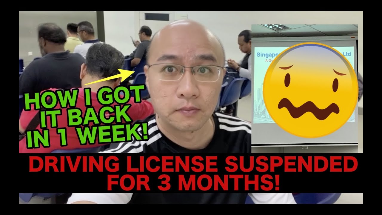 How to reduce driving suspension from 3 months to 1 week