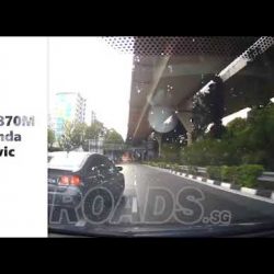 Honda Civic Jam braking