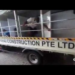 Responsible social distancing while transporting workmen