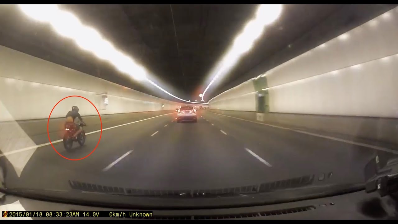 E-bike travelling faster than motorcycle and car on expressway during phase 2