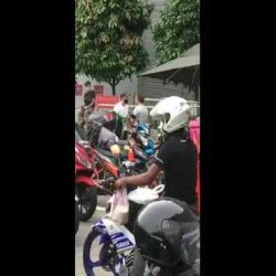 Man arrested after repeatedly slapping guy and cussing in parking lot dispute outside Nex