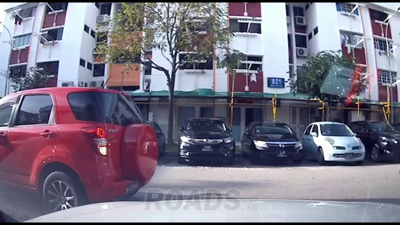 #SJM4358E hit and run in car park