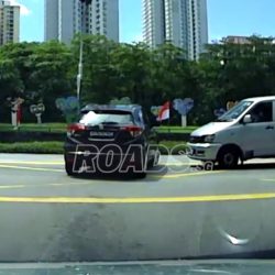 T-bone accident at Ghim Moh Road