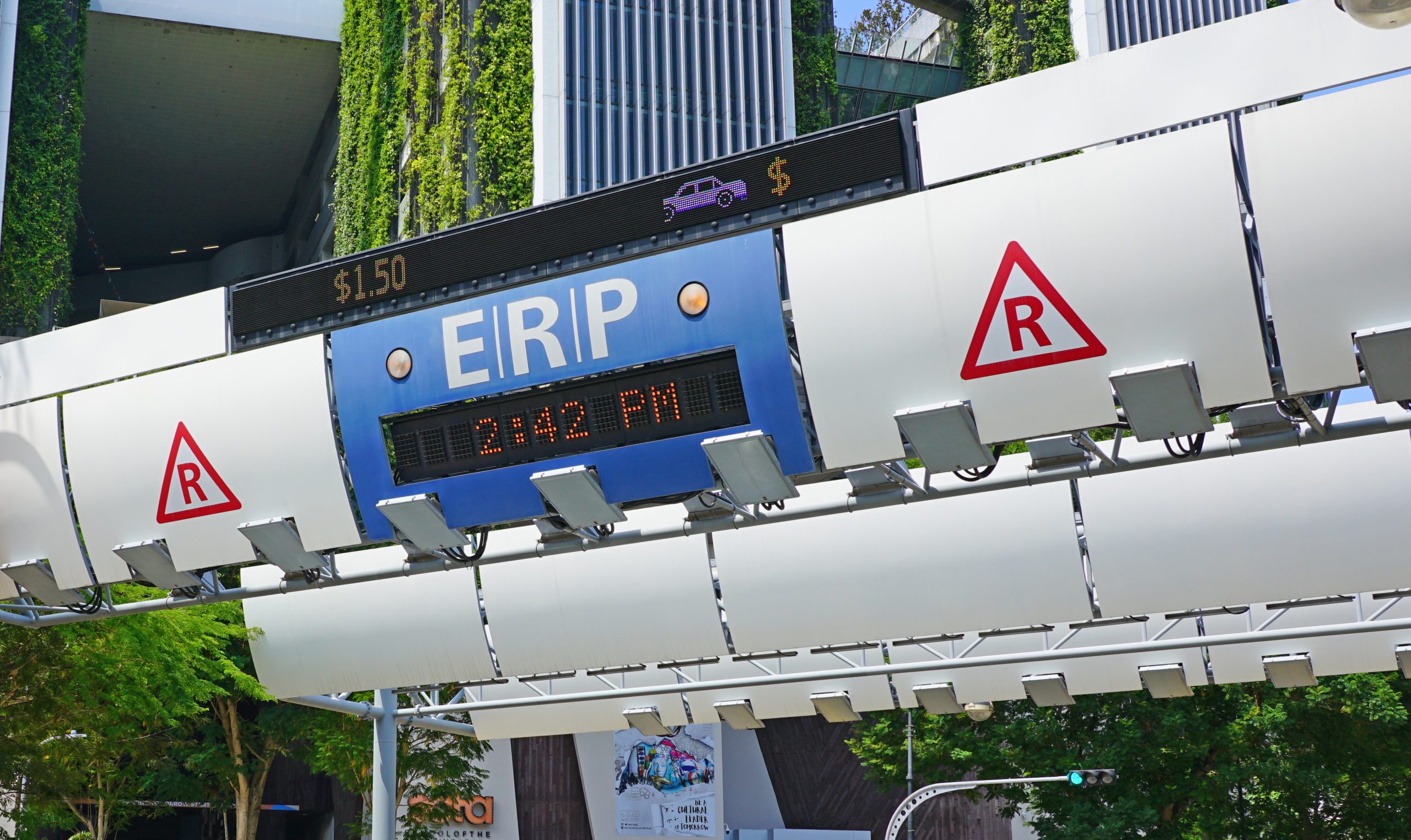 Singapore,-23,Aug,2019-,View,Of,An,Electronic,Road,Pricing