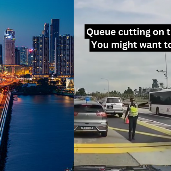 Queue cutting on the causeway You might want to think twice