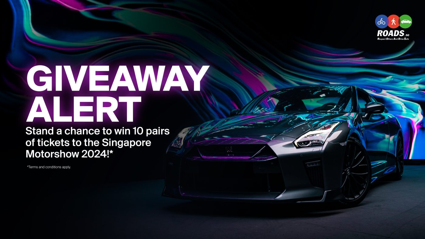 Singapore Motorshow 2024 Giveaway ROADS Sg   ROADS Giveaway Banner 1400x788 